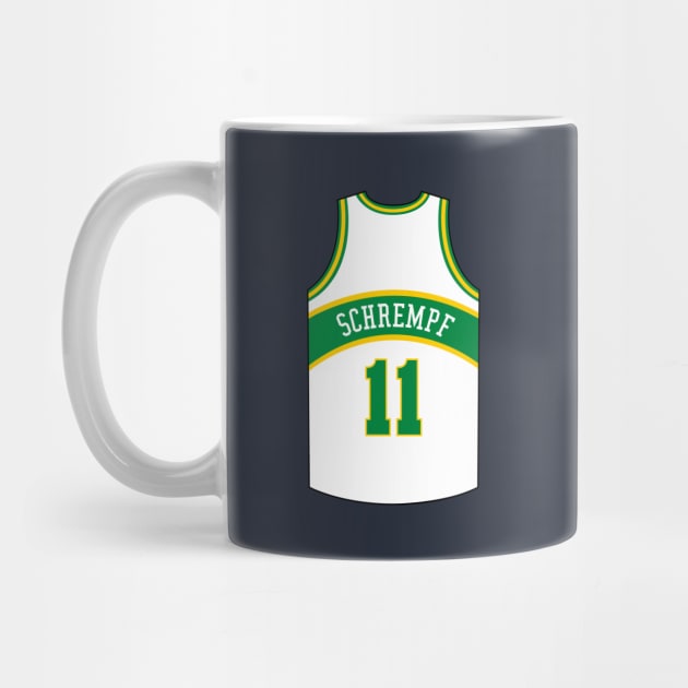 Detlef Schrempf Seattle Supersonics Jersey Qiangy by qiangdade